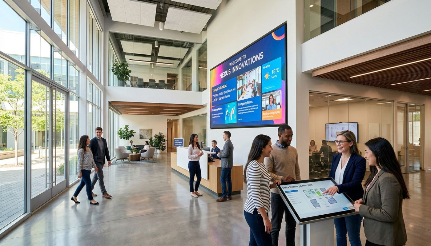 Comment l'affichage dynamique révolutionne la communication interne ?